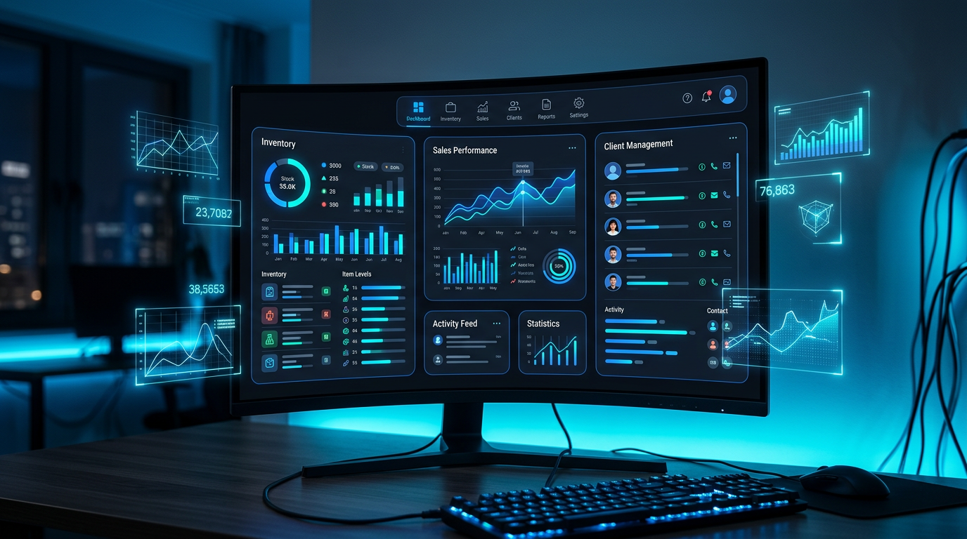 Sistema web de gestão empresarial